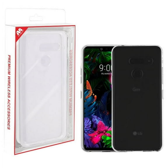 LG G8 ThinQ Phone Case Ultra Slim Thin Hybrid Premium Flexible Candy Silicone TPU Gummy Rubber Bumper Gel Soft Lightweight Protective Cover HD CLEAR Transparent Cover Case for LG G8 ThinQ