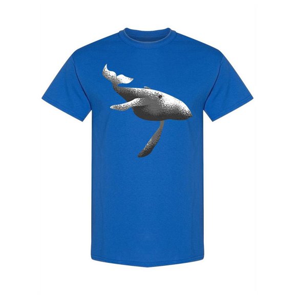 Whale Underwater T-Shirt Men -Image by Shutterstock, Male Large