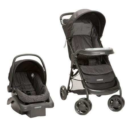 Cosco Lift & Stroll Plus Travel System, Black Arrows
