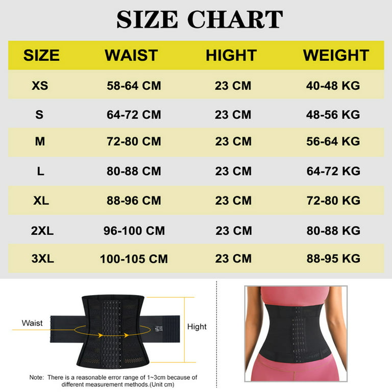 Skpblutn Shapewear For Women Tummy Control Plus Size Waist Trainer Belt  Abdominal Waist Cincher Sport Waist Trimmer Sauna Sweat Workout Girdle Slim