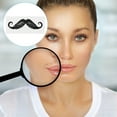 thumbnail image 3 of SHISUYAN Autocollants de Coiffure pour Barbe Forme Rectangulaire pour Projets DIY 20 Pcs, 3 of 8