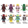 thumbnail image 1 of Set de 8 Minifiguras de Anime y Superhéroes – Figuras de Bloques de Construcción Acción, Juguete de Colección para Niños y Adultos, Regalo Ideal, 1 of 9