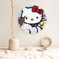 thumbnail image 2 of Lsque Sanrio Pattern Ceramic Decorative Plate Decorative Plates with Display Stand Personalized Porcelain Plate Ceramic Ornaments for Wall Hanging Decoration-7in, 2 of 6
