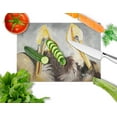 thumbnail image 2 of Carolines Treasures JMK1025LCB Pelicans Preening Glass Cutting Board- Large, 2 of 2