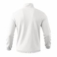 thumbnail image 5 of Curuila Mens Sweatshirt Button Down Long Sleeve Solid Color Stand Collar Pullover Sweatshirts Loose Fit Comfort Pullover Tops Size M, 5 of 5