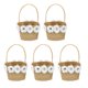 thumbnail image 1 of 5 piezas Bolsa de dulces para fiesta de Halloween Bolsa de dulces multiusos Cubo de dulces para Estilo A, 1 of 8