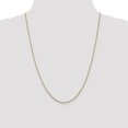 thumbnail image 2 of Collier Chaîne Torsadée en Or Jaune 14k 24 Pouces 1.45mm Pendentif Charme Maillon Rond, 2 of 9