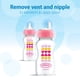 thumbnail image 5 of Kit inicial de botellas para sorber Dr. Brown's Anti-Colic, 270 ml, 6 m+, paquete de 2, 5 of 6
