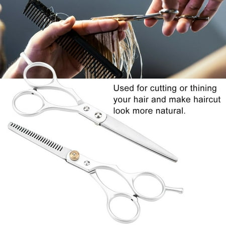 Herwey Professional Hair Cutting Thining Scissors Set Salon Barber Hairdressing Shear Hair Thinning Scissors Hair Cutting Scissors Walmart Canada