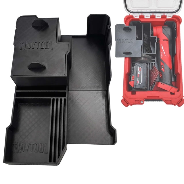 Inserto organizador TidyTool para multiherramienta Milwaukee M18