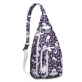 thumbnail image 1 of Universe Shoulder Backpack - Cosmic Star Field Pattern with Glow-in-the-Dark Details, Lightweight Anti-Theft Daypack, 1 of 4