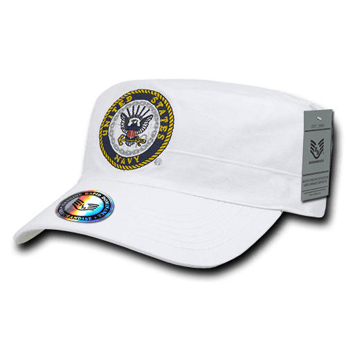 Private, Military Caps Hats White 