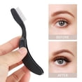 thumbnail image 5 of RAGUPEL 2026 New Folding Eyelash Comb Eyelash Separator Curler Portable Stainless Steel Teeth Eyebrow Comb Cosmetic Tool(Black), for Eyelash Grooming, Eyebrow Shaping, Makeup, Beauty Routines, Travel, 5 of 7