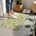 thumbnail image 4 of Red Mushroom Frog Green Pattern Door Rugs,Washable Non Slip Door Mats Indoor,Decorative Door Mats,Entry Mat Indoor for Entrance,Bedroom,Kitchen,Bathroom,16"x24", 4 of 6