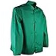 thumbnail image 3 of MAGID SparkGuard PVC-Free Flame-Resistant Cotton Jacket, 30â€ Long, Green, Size 2XL, 3 of 4
