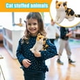 thumbnail image 4 of Adorable Cat Toy Soft Stuffed Animal Collectible Doll Cute Figurine For Girls Kids Adults Home, 4 of 9