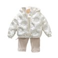 thumbnail image 2 of Godderr Baby Boys Girls Down Jacket Winters Coats with Hooded Outerwear Jackets Thickened Ball Winter Warm Coat Down Jacket, 2 of 5