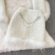 thumbnail image 5 of Conjunto de dos piezas de Tweed grueso para mujer, conjunto de falda de manga larga con borlas, abrigo de Tweed grueso, Otoño e Invierno, 5 of 5