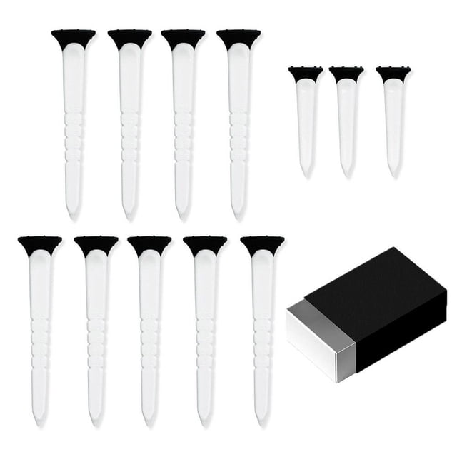 ProLaunch Adjustable Height Golf Tees 24-Pack, Durable Plastic Ball Seats for Consistent Drives & Improved Accuracy, Mixed Colors