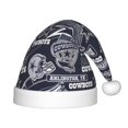 thumbnail image 2 of Gorro de Papá Noel de peluche para niños y adolescentes de 4 a 12 años, gorro navideño para niños y niñas, regalo para fiestas navideñas, protección contra el frío y calidez, 2 of 7