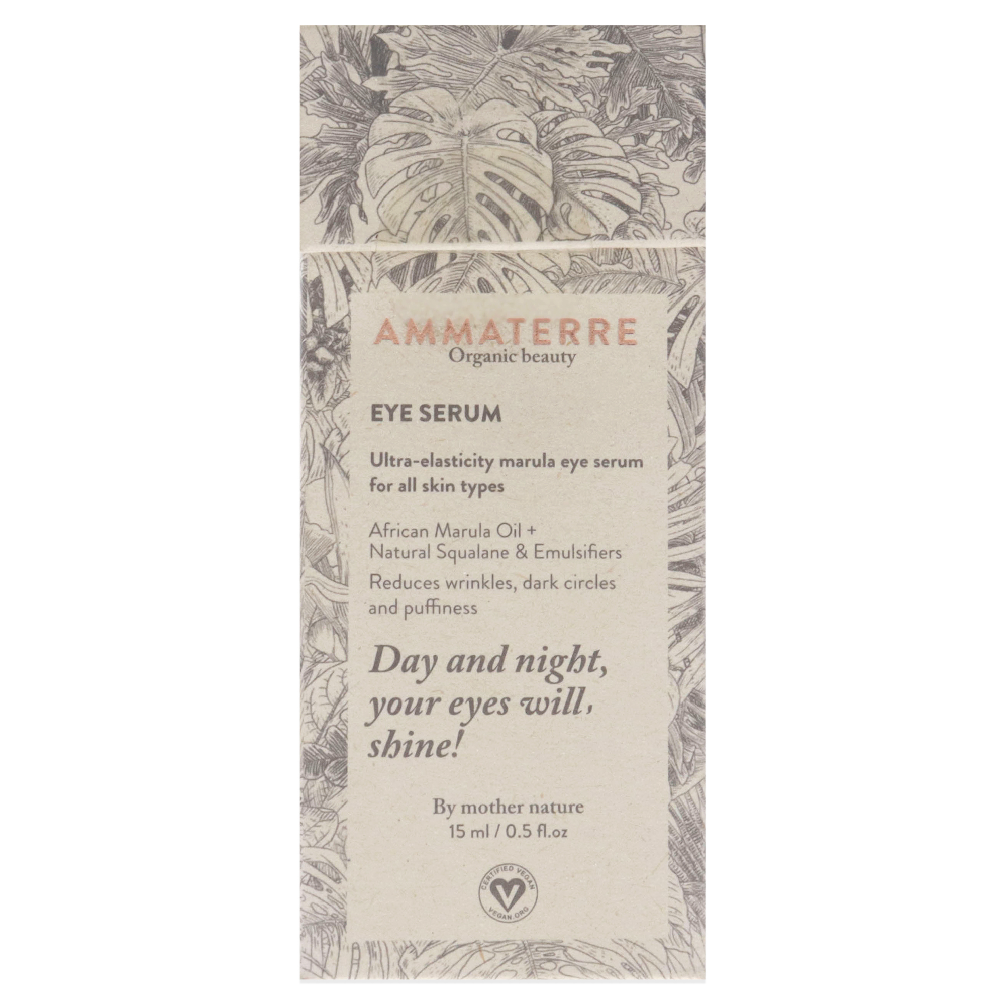 Ammaterre Ultra-Elasticity Marula Eye Serum , 0.5 oz Serum