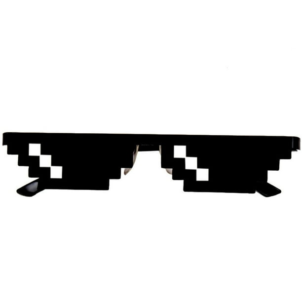 Toyfunny Thug Life Glasses 8 Bit Pixel Deal With It Sunglasses Unisex Sunglasses Toy Walmart Com Walmart Com