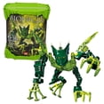thumbnail image 1 of Lego Year 2009 Bionicle Series 4 Inch Tall Figure Set # 8974 - Jungle Tribe TARDUK with Fully Articulated Limbs, Claws and Spikes (Total Piece: 17) LEGO -, 1 of 1