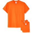 thumbnail image 1 of Jerzees Adult DRI-POWER® ACTIVE Pocket T-Shirt, 3-Pack, Safety Orange, S, 1 of 1