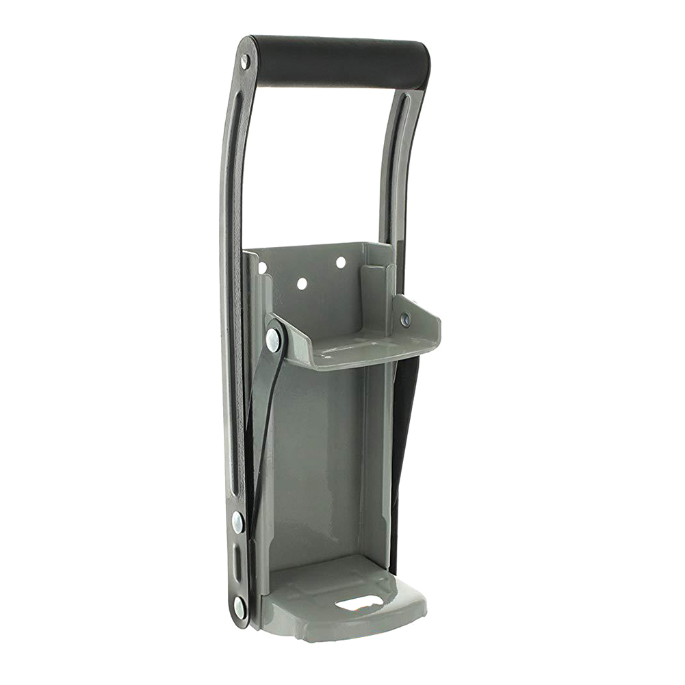 Beer Can Smasher Crusher Wall Mounted Hand Push Soda Cans Bottle Opener