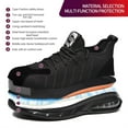 thumbnail image 4 of Steel Toe Sneakers for Men Women Lightweight Summer Safety Shoe Indestructible Comfortable Work Construction Industrial Footwear 5.5-11, 4 of 7