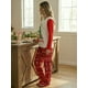 thumbnail image 4 of et Pijama Mujer Navideña Unitalla Invierno Conjunto Suave y Cálido, 4 of 5