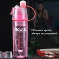 thumbnail image 4 of 400ml/600ml Outdoor Sports Gym Portable Creative Spray Drinking Water Bottle, 4 of 10