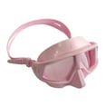 thumbnail image 1 of Gafas de buceo con vista panorámica, gafas para esnórquel, antivaho, impermeables, equipo de natación, gafas para nadar, adultos, mujeres, hombres, pr rosado, 1 of 8