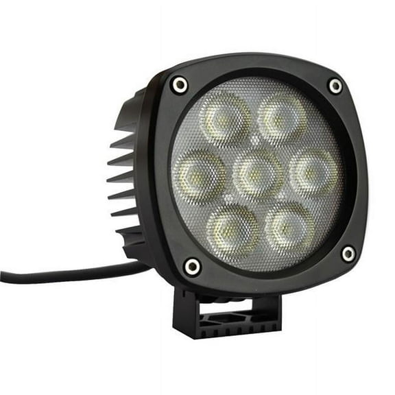 Race Sport RS-4CREE-35W 4.3 in. Single Round Cree LED Spot Light, Multicolor