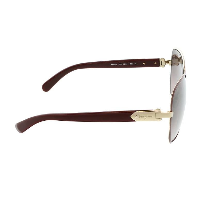 Salvatore Ferragamo SF150S 728 Rectangle Full Rim Sunglasses for
