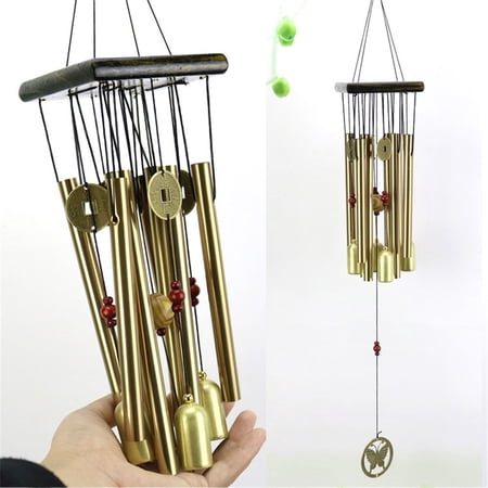 Home DIY Yard Creative Wind Chimes Pendant Windchime Hanging Ornament Copper Bells