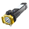 thumbnail image 2 of Car Flashlight, EDHITNR Emergency Escape Tool with USB Power Bank, Multifunctional Searchlight Seatbelt Cutter Magnet Tail Outdoor Household, Gold, 2 of 4