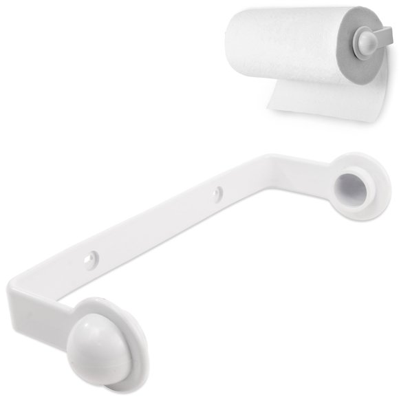 Porta toallas de papel Spectrum para montaje bajo gabinete blanco 33x6x12 cm