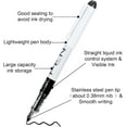 thumbnail image 3 of 9 Pcs Black Fountain Pens Set Disposable for Writing EF Nib Fine Point Calligraphy Pen Smooth Writing Ink Pens for Note Taking Journaling Sketching Scrapbook Office School, 3 of 7