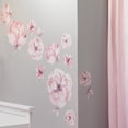 thumbnail image 2 of Lambs & Ivy Signature Botanical Baby Pink/Gray Watercolor Floral Wall Decals, 2 of 3