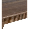thumbnail image 4 of Porter Designs Petra Transitional Solid Wood Dining Table in Natural, 4 of 7