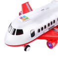 thumbnail image 2 of Avión de aleación con luces y sonido, con 6 coches de juguete, juego de aventura de bomberos con temática infantil, 2 of 5