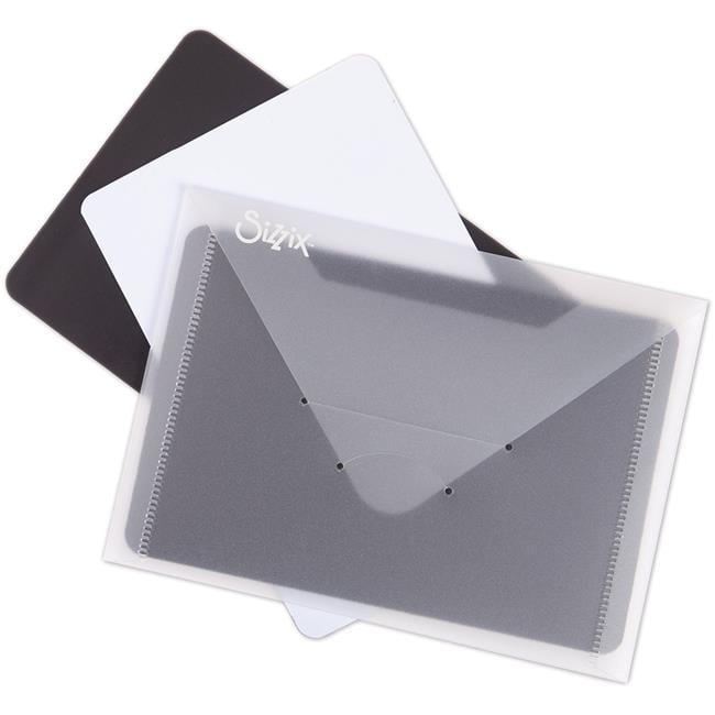 Sizzix 662870 5 x 6 in. Plastic Envelopes with Sheet Walmart