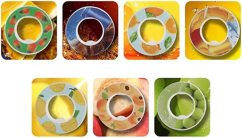 Capsules Aromatiques Pour Bouteille D'eau - 6 Parfums Fruits, 0 Calorie, Sans Sucre - 5