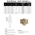 thumbnail image 6 of Zhengup Corset Belt for Women Floral Lace Up Boned Underbust Corset Waist Belts, 6 of 6
