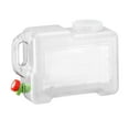 thumbnail image 2 of Contenedor de agua potable,Tanque de agua para acampar con grifo,Tanque de almacenamiento de agua de emergencia portátil para uso doméstico jardín, 2 of 7