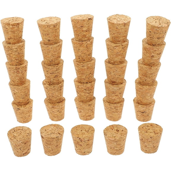 50pcs Bottle Corks DIY Craft Corks Wine Bottle Corks Wooden Corks Replacement Corks