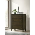 thumbnail image 2 of Wilkes 4-drawer Chest of Drawers Dark Cocoa, 2 of 12