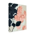 thumbnail image 2 of Trademark Fine Art 'Indigo And Blush Leaves II' Canvas Art by Jennifer Goldberger, 2 of 4
