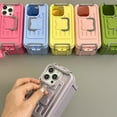 Glass Makeup Organizer Multifunctional Cosmetic Bag Phone Case Funny